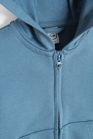 Sweat à capuche - Bleu