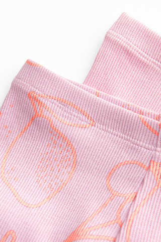 2 pantys - Rose et violet