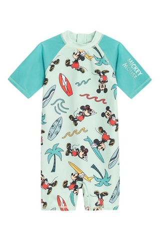 Combinaison de bain Mickey Disney - Vert d’eau