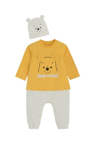 Bonnet et combinaison Winnie l'Ourson Disney - Multicolore
