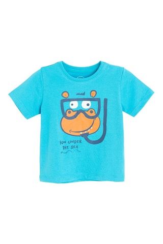 T-shirt et short - Bleu