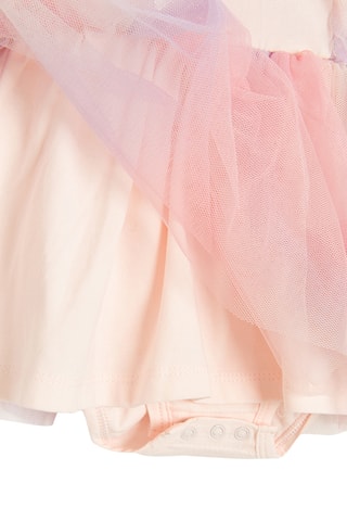 Robe et legging - Rose clair et violet