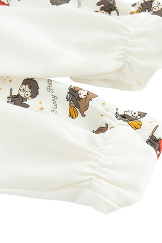 2 pantalons de pyjama Harry Potter - Blanc
