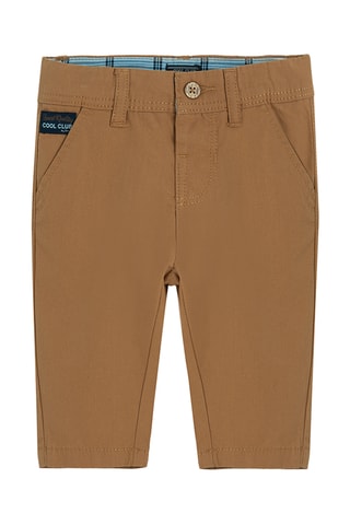 Body-chemise et pantalon - Ciel et marron