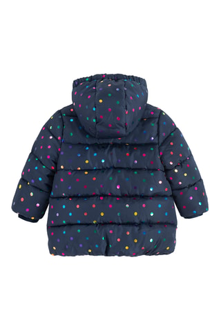 Doudoune à capuche - Bleu marine