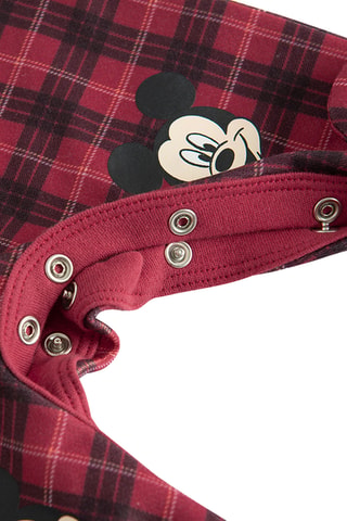 Combinaison trompe-l'œil Mickey Disney - Bordeaux