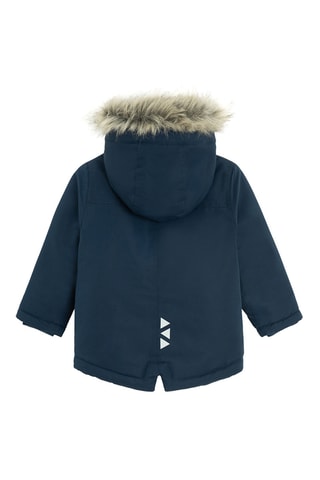 Parka à capuche - Bleu marine