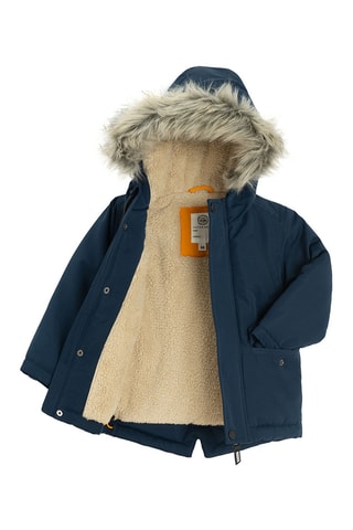 Parka à capuche - Bleu marine