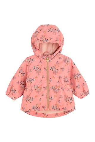 Veste à capuche - Rose poudré