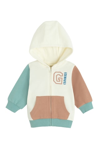 Sweat à capuche - Ecru