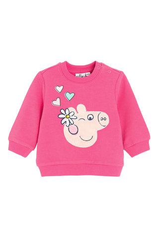Sweat Peppa Pig - Fuchsia