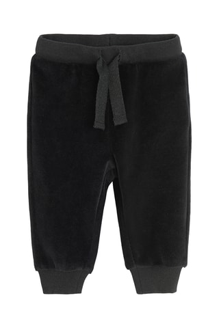 Jogging en velours - Noir