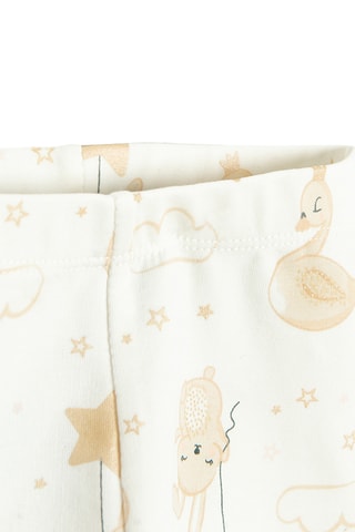 Body et legging - Rose et blanc