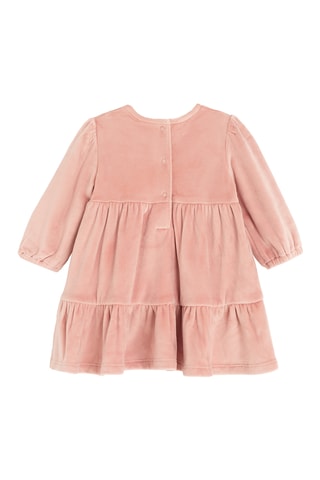 Robe en velours - Rose