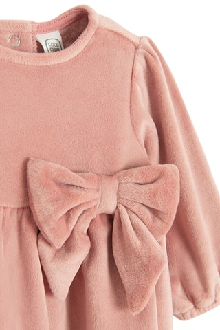 Robe en velours - Rose