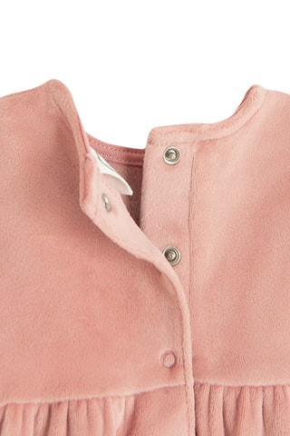 Robe en velours - Rose
