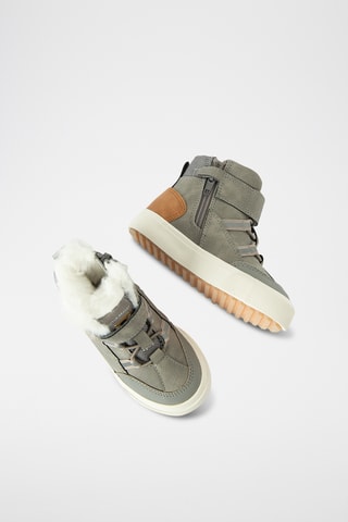Bottines fourrés - Gris