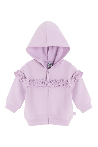 Sweat à capuche - Mauve