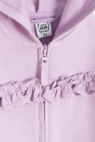 Sweat à capuche - Mauve