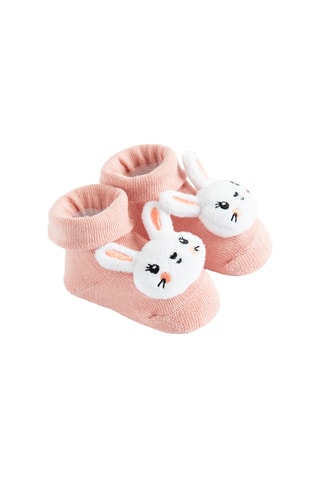 Chaussons - Rose poudré