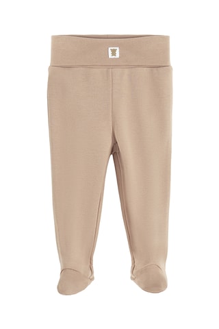 2 pantalons de pyjama - Beige et blanc