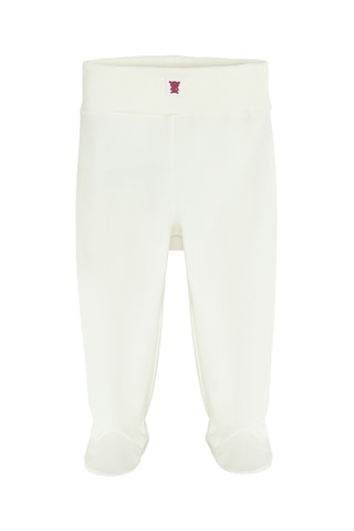 2 pantalons - Blanc et violet