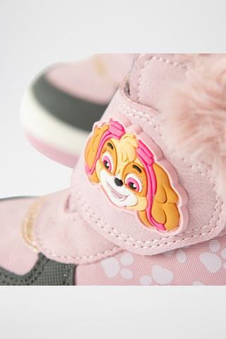 Bottines fourrées Stella Pat’ Patrouille - Rose poudré