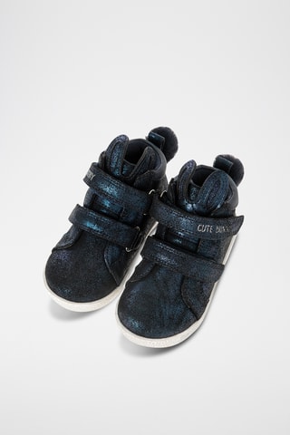 Baskets montantes - Bleu marine