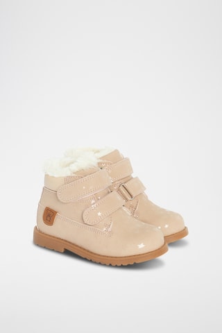 Bottines fourrées - Marron clair