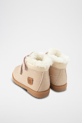 Bottines fourrées - Marron clair