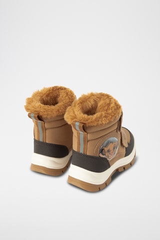 Bottines fourrés Simba Le Roi Lion Disney - Marron