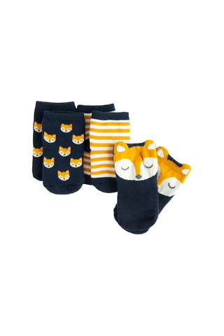 3 paires de chaussettes - Bleu foncé