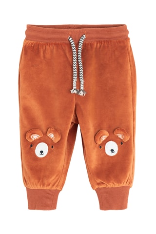 Jogging en velours - Camel