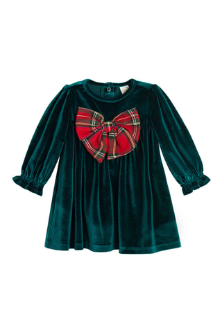 Robe en velours - Vert