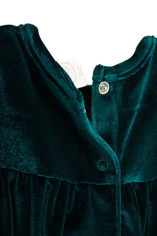 Robe en velours - Vert