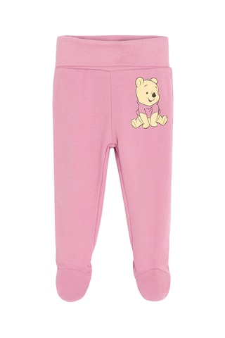 2 pantalons Winnie L’Ourson Disney - Rose et ivoire