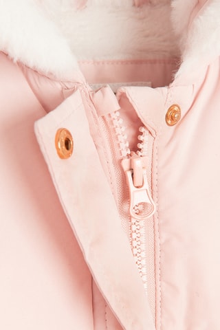 Parka à capuche - Rose poudré