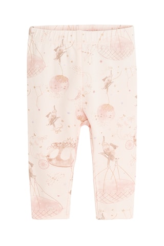 Robe et pantalon - Ecru et rose
