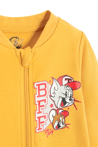 2 dors-bien Tom et Jerry - Bleu cobalt et jaune