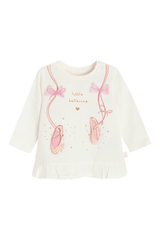 T-shirt et legging - Blanc et rose