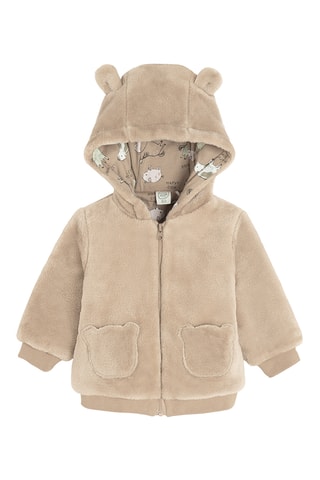 Sweat à capuche à oreilles - Marron clair