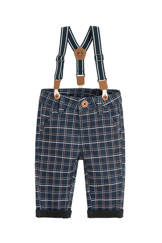Bretelles et pantalon - Bleu marine