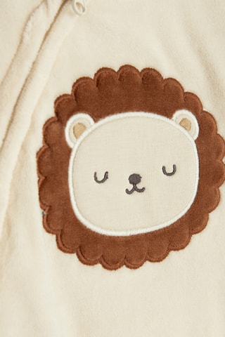 Combipilote à capuche - Beige
