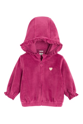 Sweat à capuche - Fuchsia