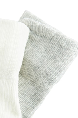 3 paires de chaussettes - Rose et blanc
