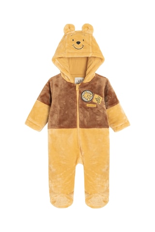 Grenouillère à capuche Winnie L’Ourson Disney - Jaune