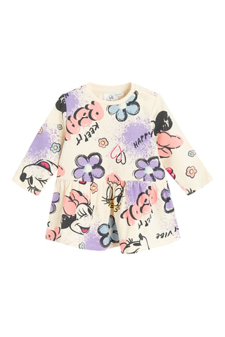 Robe et legging Minnie Disney - Ivoire et rose