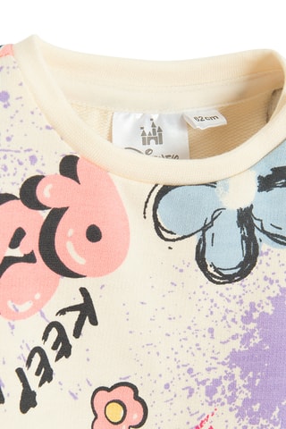 Robe et legging Minnie Disney - Ivoire et rose