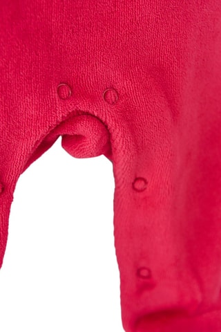Salopette en velours Rouge
