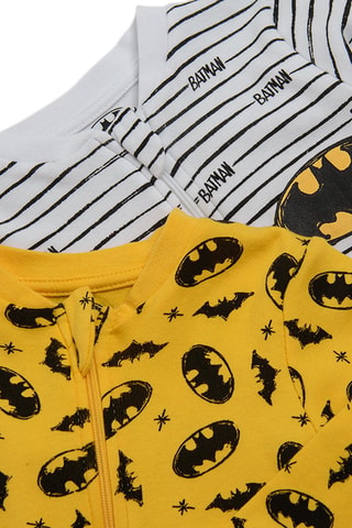 Dors-bien en coton biologique Spider-Man Avengers Marvel - Jaune et blanc
